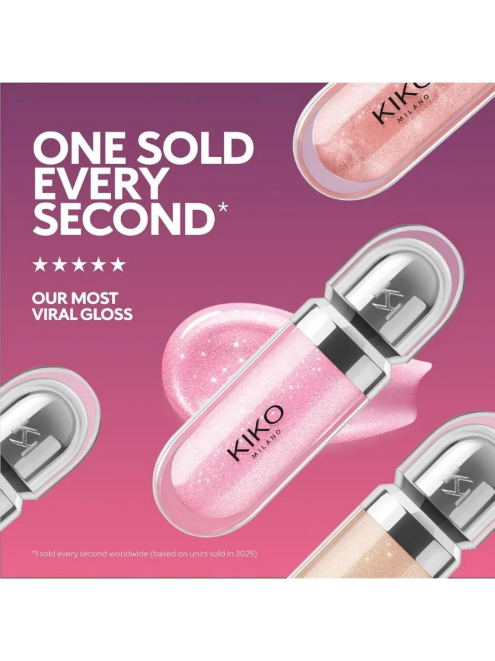 Hydrating 3D Lip Gloss - High Shine, Plumping, Non-Sticky, Moisturizing Makeup